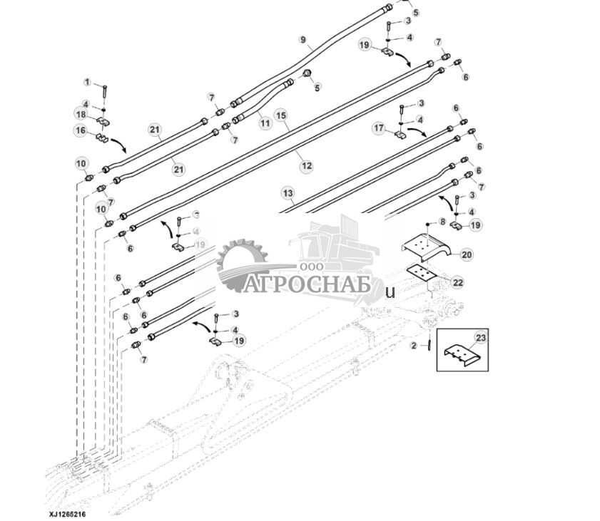 Oil Lines, Main Boom, CF710  CF711 - ST773372 221.jpg